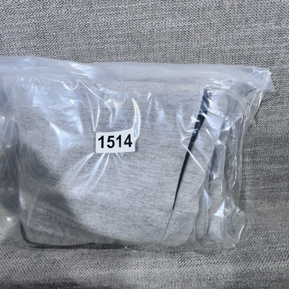 The North Face Sweatpants Mens Large Gray Good Raw Hem Drawstring Joggers